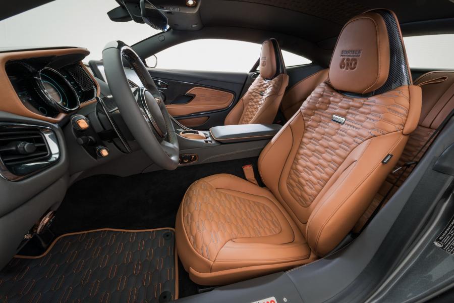 Интерьер Aston Martin DB11 by Startech 2018 года  (фото 15 из 19)